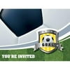 Team Sports Soccer Gatefold Invitation, 2PK