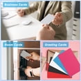 thumbnail image 7 of 30 Pack Blank Cards, Inkjet Plastic ID Card Printable Business Cards, Waterproof Double Sided Printing Frosted Green, 7 of 7