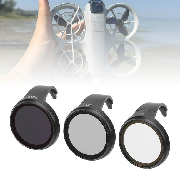 Filtro Drone ND16, Filtro de Lentes de drones UV Cpl Alta Definición para disparar