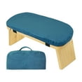 thumbnail image 3 of Baoblaze Meditation Bench Low Seat Chair Yoga Stool Sturdy Kneeling Stool for Praying Blue, 3 of 8