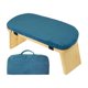 thumbnail image 3 of Banco de meditación para práctica prolongada, asiento bajo, resistente y cómodo para arrodillarse. Azul, 3 of 9