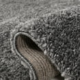 thumbnail image 6 of SAFAVIEH August Carlene Solid Plush Shag Area Rug, Grey, 9' x 12', 6 of 10