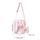 thumbnail image 4 of Bolsa Bonitos cruzados de conejo de hombro simples para mujer con colgante Kawaii (rosa) Ehuebsd Para Estrenar, 4 of 9