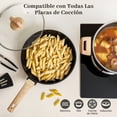 thumbnail image 4 of Sartenes antiadherentes batería cocina juego ollas sartén 12 piezas utensilios inducción color negro, 4 of 7