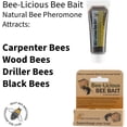 thumbnail image 3 of Bee-Licious Bee Bait, All-Natural Carpenter Lure, 10 ml Squeeze Tube, 3 of 5