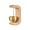 A, variant on Dusknt Wind Chime Pendant Doorbell Beech Wood Doorbell, Doorstop,Wooden Doorbell Wind Chime Suitable for Refrigerator Room Porch Garden Backyard Restaurant Home Garden Doorbell House Warming Gift