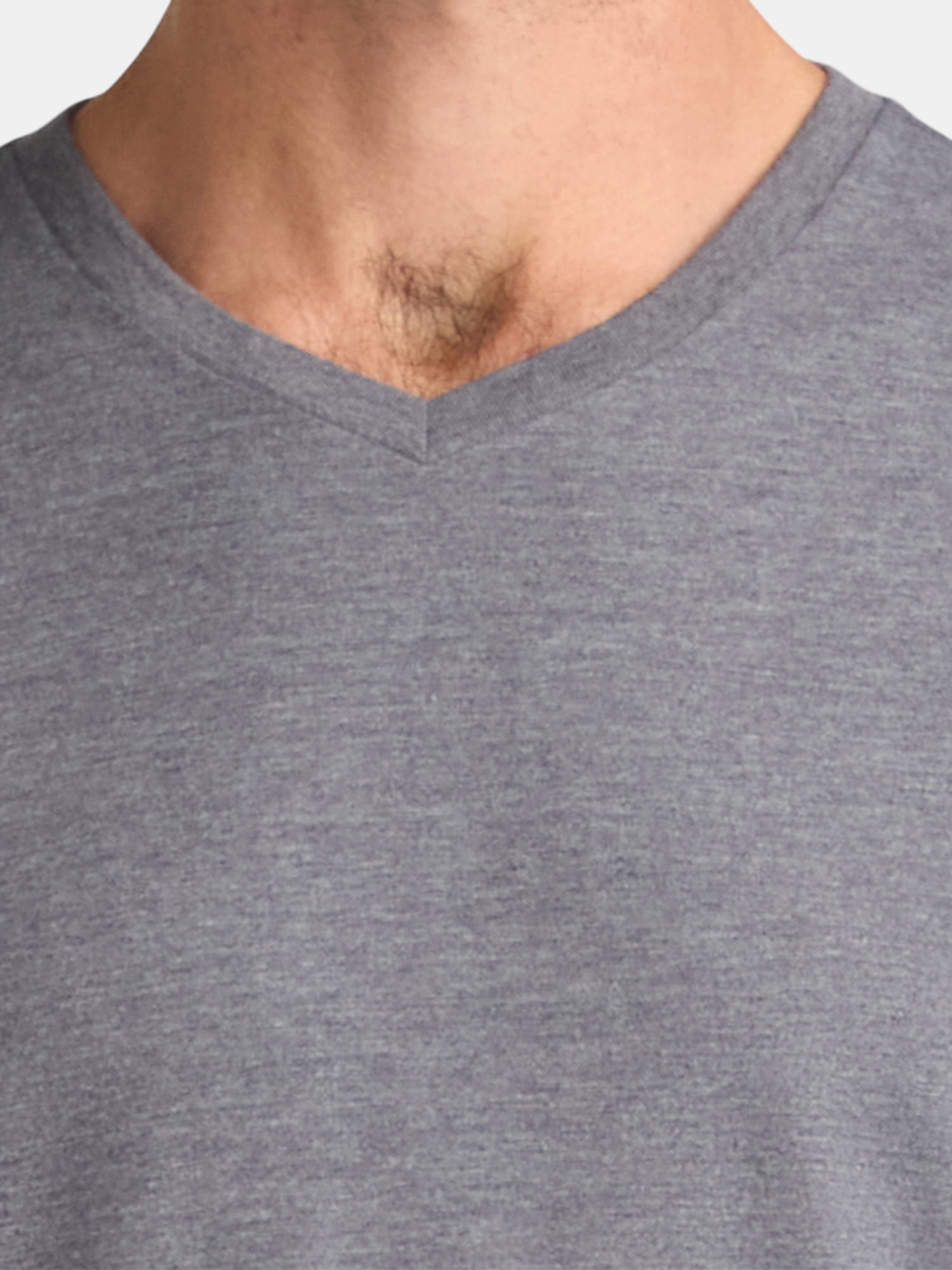 George Men's and Big Men's Lightweight V-Neck Tee with Short Sleeves, Sizes XS-3XL