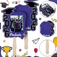 thumbnail image 1 of Sentmoon Graduation 24 Pack Class Of 2026 Graduation Fans with Handle Double Sided Grad Photo Props for Keepsake Gifts Graduation Party Supplies, 1 of 7
