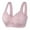 Pink, variant on Utoimkio Wireless Bras for Women Front Closure Push Up Bras for Women No Underwire Comfort Breathable Everyday Bras