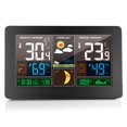 thumbnail image 2 of Billuyoard 3378 estación meteorológica termómetro Sensor higrómetro reloj despertador temperatura humedad medidor barómetro fecha pantalla UE/EE. UU. Decoración del hogar NOSOTROS Billuyoard HA024340-02, 2 of 6