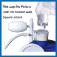 thumbnail image 3 of Pool Cleaner Bags Compatible with Polaris 360/380 Pool Vacuum Cleaner or Filter Parts (Hook & Loop), 3 of 7