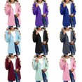 thumbnail image 2 of Zecgelong Lightweight Hooded Jacket With Pockets And Striped For Outdoor Activities, 2 of 6