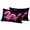 Pink, variant on Outdoor Waterproof Pillow Covers Watercolor Yellow Flames Dragons on Black Decorative Throw Pillow Protectors,Pillowcase Cushion Cases for Patio Sofa Garden Couch,16x16in,Pack of 2