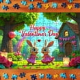 thumbnail image 1 of 130 Piece Easter Puzzle Set Easter Bunny Puzzle Educational Puzzles For Kids For Family Game Night A Toys, 1 of 8