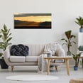 thumbnail image 3 of Stupell Industries Sun Rays Over Mountains Landscape Photography Gallery Wrapped Canvas Art Print Wall Art, 48 x 20, 3 of 8