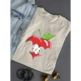 thumbnail image 3 of Eaten Heart T-Shirt Women -Engin Selcuk Designs, Female 5X-Large, 3 of 4