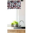 thumbnail image 3 of Ambesonne Magician Window Valance, Illusion Show Doodle, 54" X 18", Dark Lavender Multicolor, 3 of 3