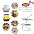 thumbnail image 2 of FZFLZDH Anti-scald Gripper Clips Plates Tongs Bowls Clamp Dishes Holder Hot Pot Microwave Oven Air Fryer Camping Tool, 2 of 5