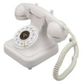 thumbnail image 1 of Téléphone Vintage, Opération Simple Fonction Livre d'Or Sonore Ligne Fixe Rétro pour Mariage pour Maison, 1 of 8