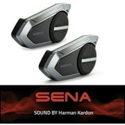 نظام اتصالات بلوتوث Sena 50s مع حزمة مزدوجة للاتصال الداخلي الشبكي (50s-10d-)