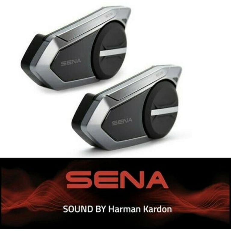  Sena 50S HD Bluetooth Communication System Sound by Harman  Kardon Helmet Accessories - Dual : Automotive