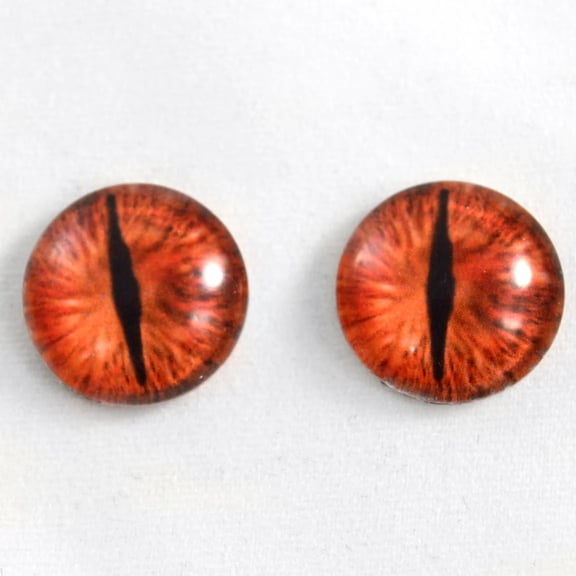 Red Dragon Glass Eyes