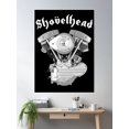 thumbnail image 2 of Shovelhead 2 (Generator) Poster Wall Art, Modern Wall Decor For Living Room Bedroom, 12x18 UNFRAMED, 2 of 3