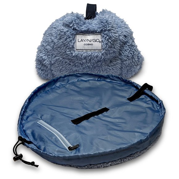 Organizador de bolsas de cosméticos y maquillaje Lay-n-Go Cosmo 20 cm azul