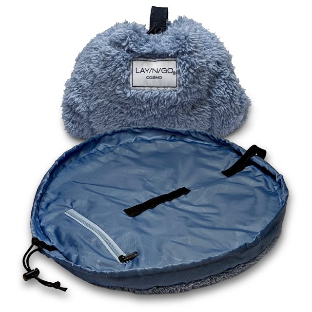 Organizador de bolsas de cosméticos y maquillaje Lay-n-Go Cosmo 20 cm azul