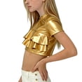 thumbnail image 3 of Disfraces de Niños Niños Primavera Y Verano Festival de Color Sólido Carnaval Fiesta Performance Cuello Redondo Camiseta Top para Niños Disfraz de Niño Pequeño, 3 of 5
