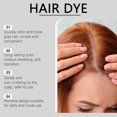 thumbnail image 4 of Safe and Convenient Comb Hair Dye, Hair Dye with Comb Applicator, Waterproof and Sweat-Proof Hair Dye Comb for Gray Hair Coverage, 2 in 1 Instant Dye, 4 of 5
