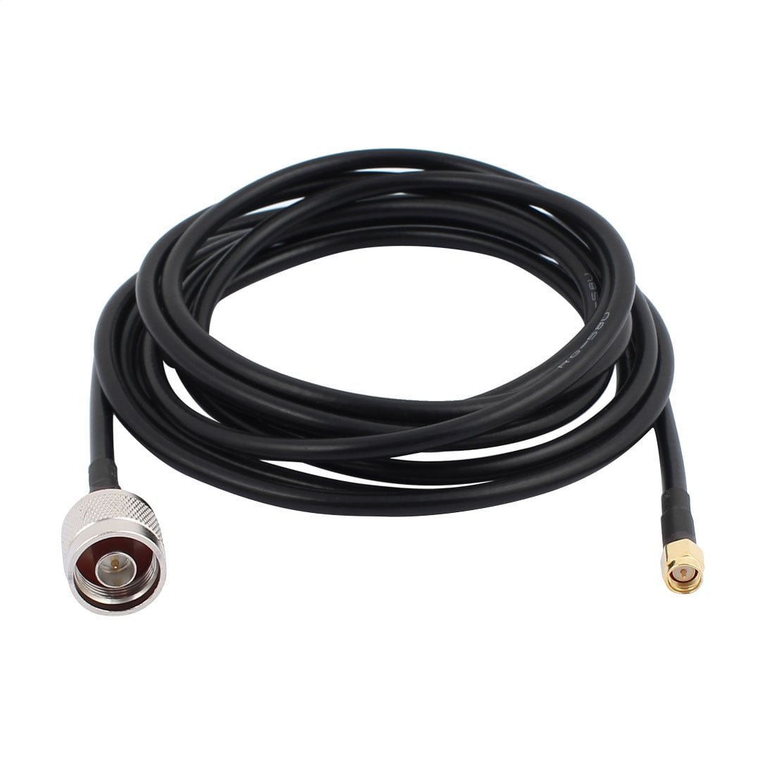 uxcell 2Pcs 50cm Length N Type Male to RP-SMA Female Connector Antenna Pigtail Cable