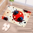 thumbnail image 5 of Ladybird Polyester Non-Slip Outdoor Carpet Door Mat - Machine Washable Door Rugs, 5 of 6