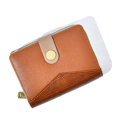thumbnail image 1 of Cartera de mujer de piel sintética con cremallera alrededor, monedero de viaje de gran capacidad para mujer, 1 of 5