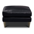 thumbnail image 3 of GTR Leather Skyline 100% Top Grain  Modern Americana Ottoman, 3 of 4