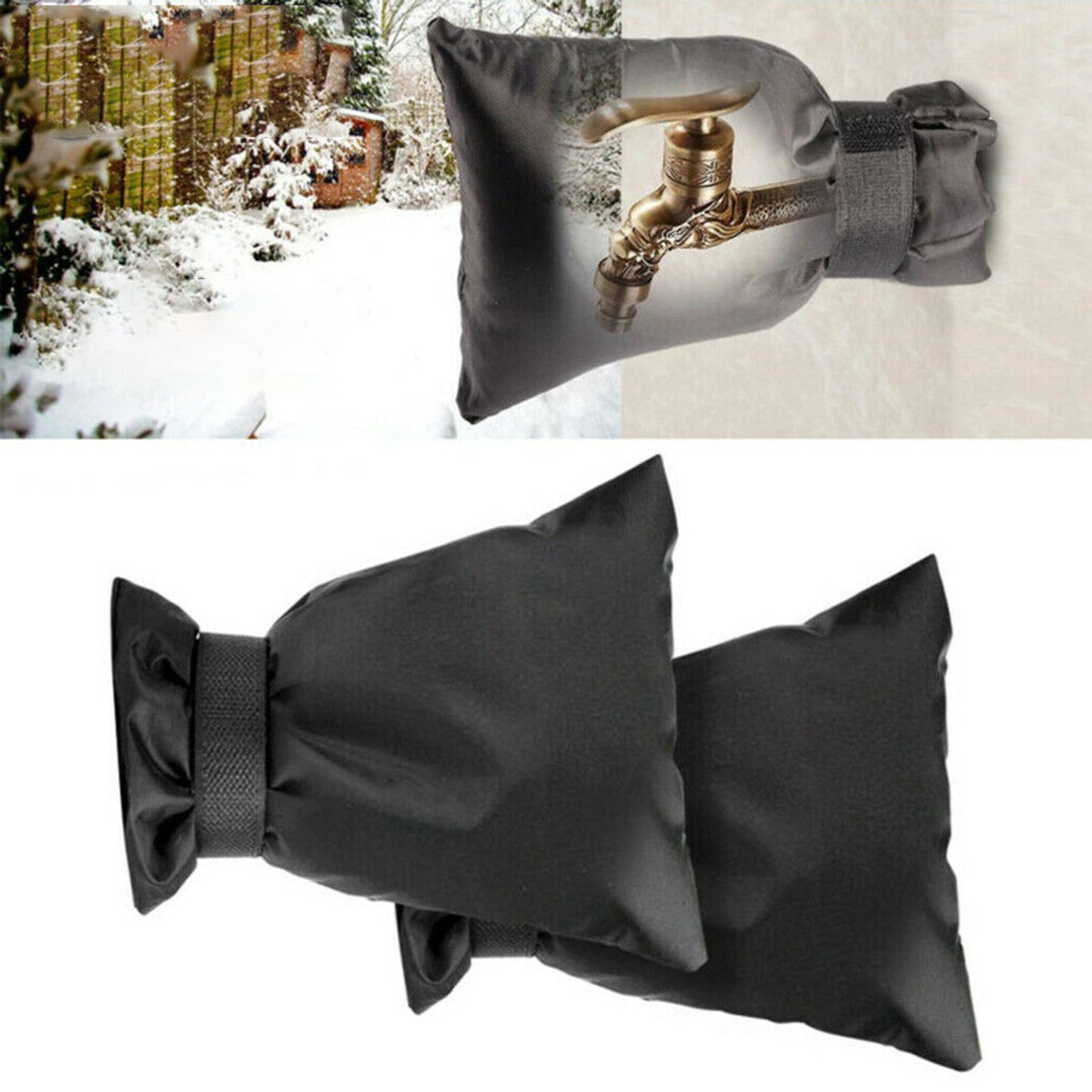 Happy Date 2PCS Outdoor Faucet Cover, Outdoor Water Faucet Cover Socks