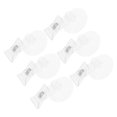 thumbnail image 3 of Miangastore 6pcs Aquarium Food Clips With Strong Suction Cups Rotatable Fish Tank Feeder Clips Plastic Fish Feeding Rings For Seaweed And Vegetables, 3 of 8