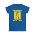 thumbnail image 4 of Walk Proud Walk Loud Pride Day Parade Shirt LGBT Parade Womens T Shirts, 4 of 8