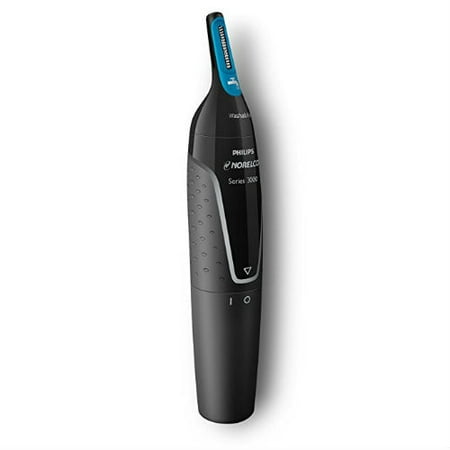 Philips Norelco Nose trimmer 3000, NT3000/49, with 6 pieces for nose, ears and