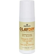 Zion Health HG0349142 3 oz Clay Dry Natural Deodorant