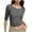 Dark Gray, variant on uublik Long Sleeve Shirts for Women Casual Soft T Shirts Crew Neck Casual Top Comfortable Shirt Soft Basic Tees Women Blouses Beige