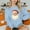 Light Blue, variant on asdoklhq Christmas Crew Neck Sweatshirts Women's Round Neck Printed Loose Fitting Long Sleeve Hoodless Sweatshirts Light Blue L