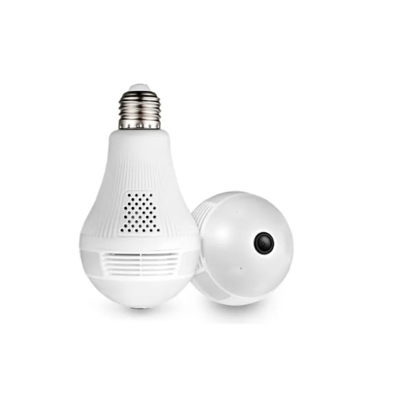 Foco Led Inteligente Con Cámara Panorámica Espia