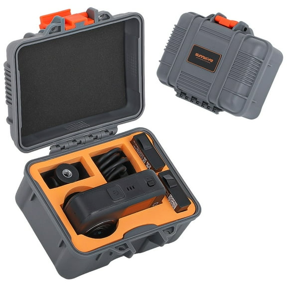 Portable Carrying Case for DJI Osmo 360 Camera Waterproof Storage Case Travel Hard Case Handbag Box Compatible with DJI OSMO 360 Standard Combo Accessories