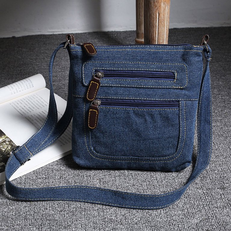 Adjustable Crossbody Strap - Denim