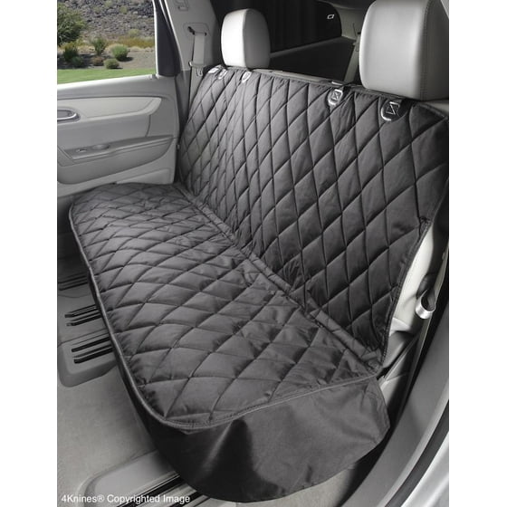 4knines Rear Seat Cover Regular Black
