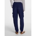 thumbnail image 3 of Scenario Women's Soft Fluid Cargo Joggers, 26" Inseam, Sizes XS-XXXL, 3 of 5