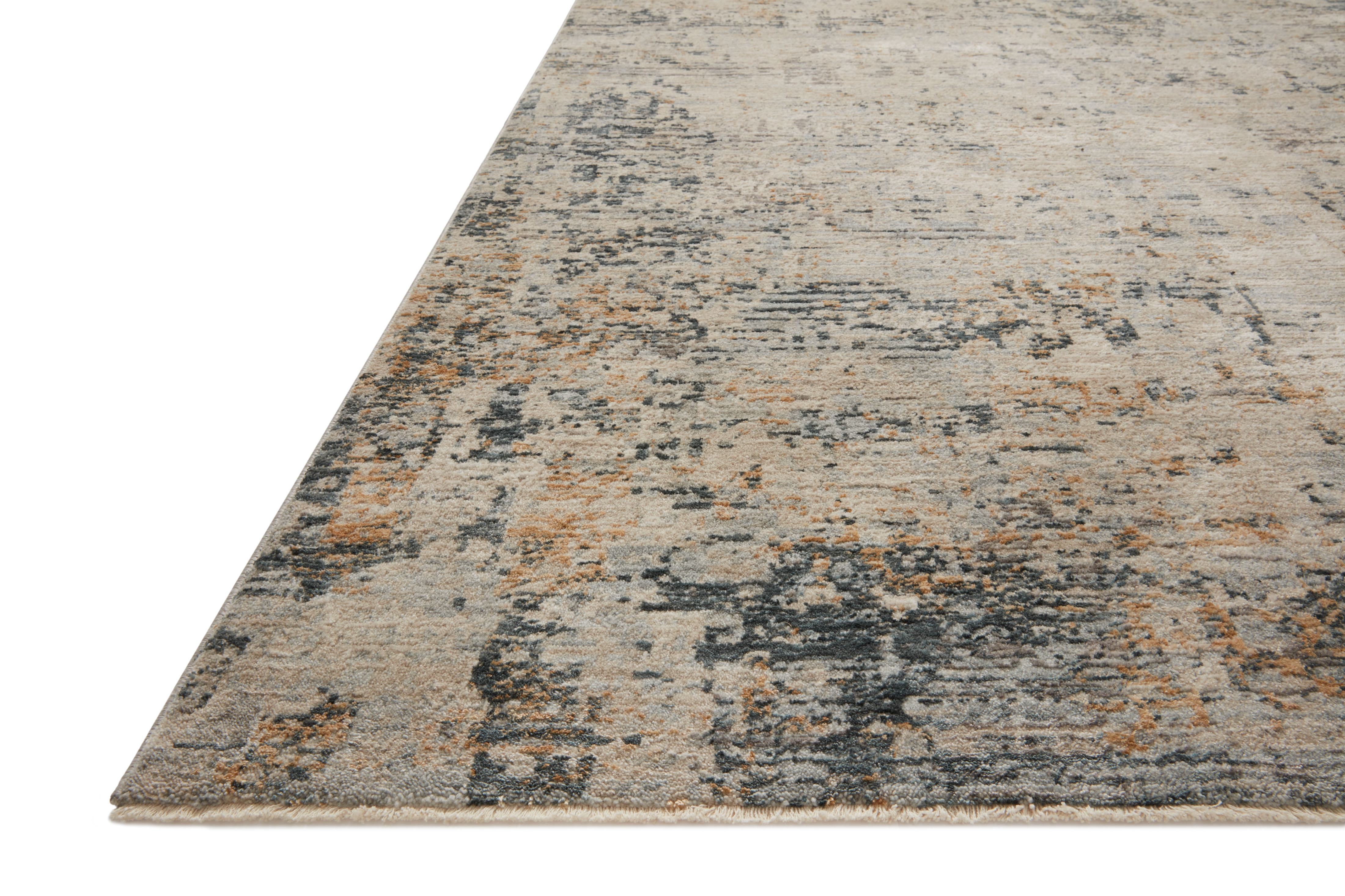 Loloi Axel Collection AXE-03 Beige / Sky, Abstract Area Rug 11'-6" x 15'-5"