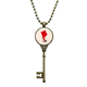 thumbnail image 1 of China Red Education pluma Llavero Collar Colgante Bandeja Cadena Embellecida Unbranded M, 1 of 3