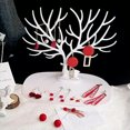thumbnail image 6 of EOEMY Deer Tree Jewelry Stand Necklace Display Organizer Earring Ring Holder Show Rack-Pink, 6 of 9